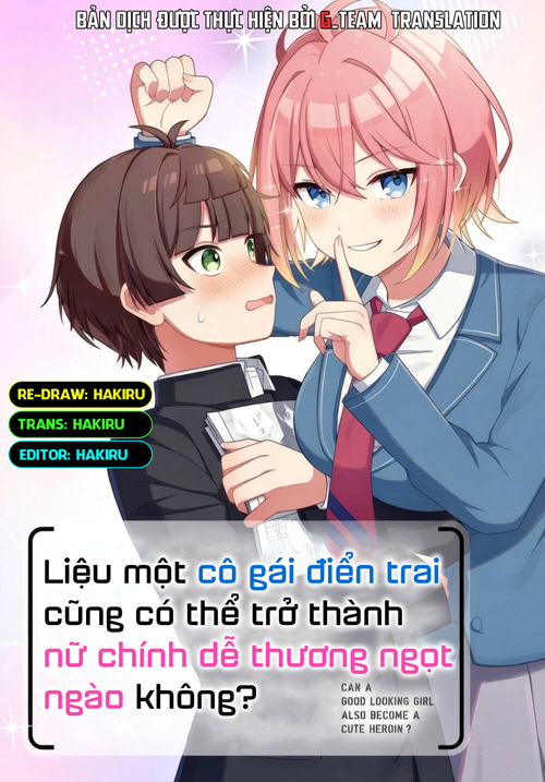 Liệu Một Cô Gái Điển Trai Cũng Có Thể Trở Thành Nữ Chính Dễ Thương Ngọt Ngào Không? đọc online